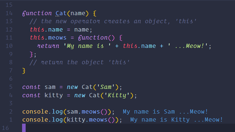 Java Script: Classes and Objects